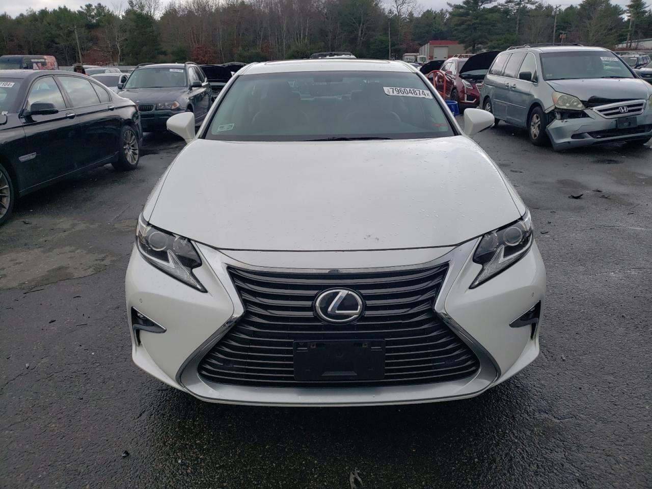 2016 Lexus ES VIN 58ABK1GG4GU017984 Copart auction photo, rear end / side damage thumbnail 5