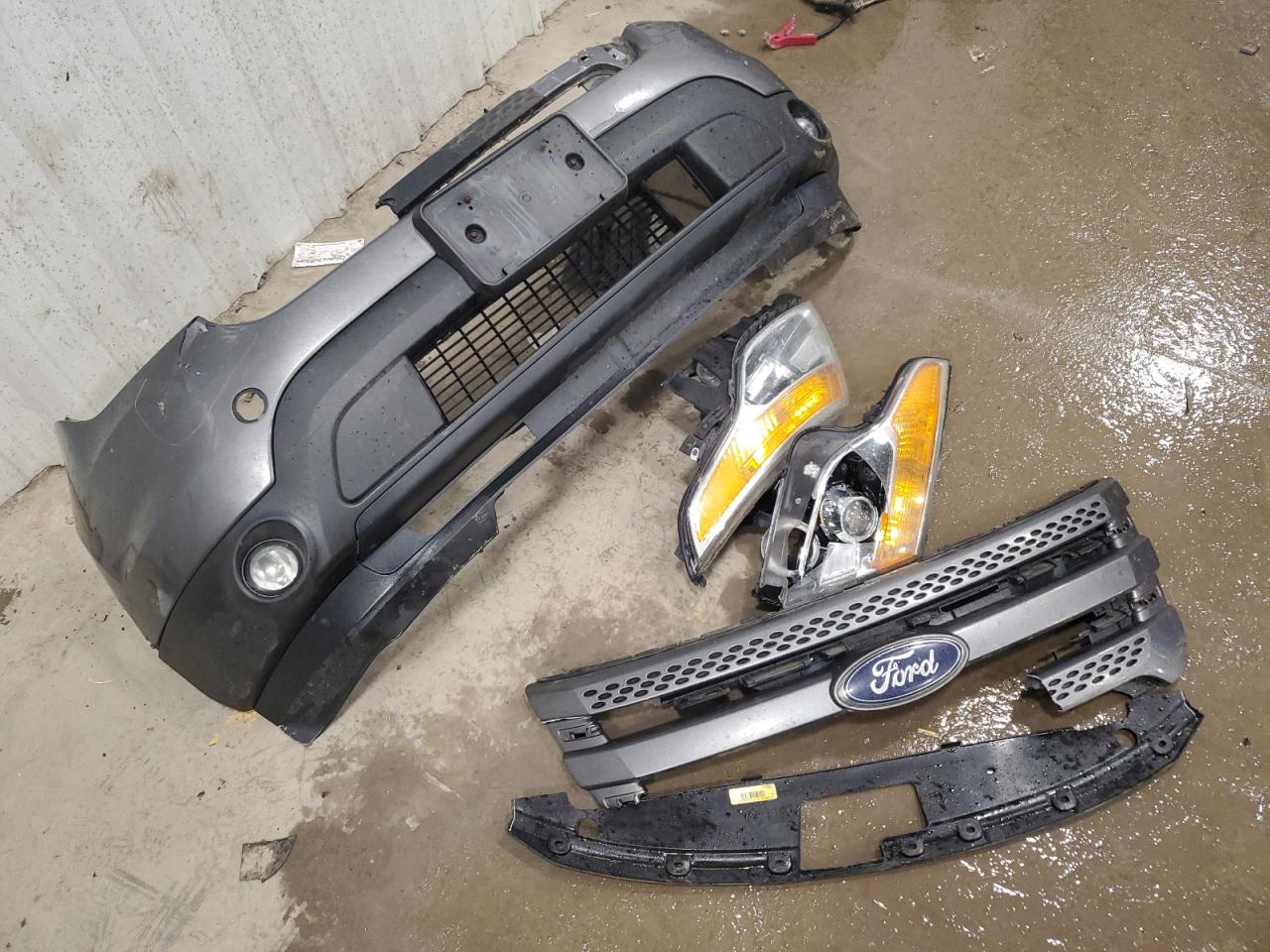 2013 Ford Explorer VIN 1FM5K8F87DGC78379 Copart auction photo, front end damage thumbnail 13