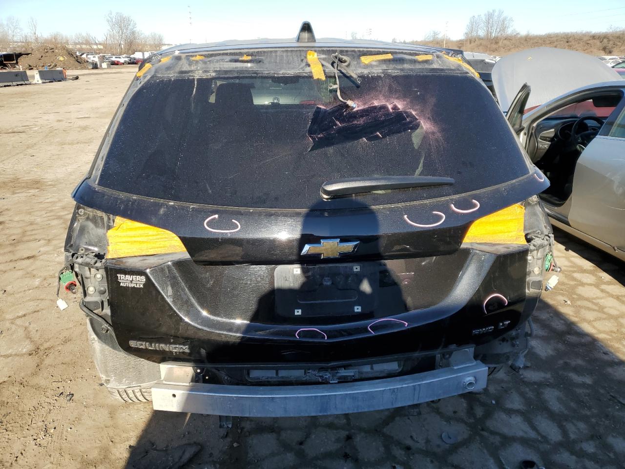 2021 Chevrolet Equinox VIN 2GNAXUEV8M6145593 Copart auction photo, hail damage thumbnail 6