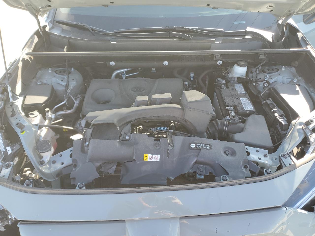 2023 Toyota RAV 4 VIN 2T3W1RFV9PW242709 Copart auction photo, biohazard/chemical / front end damage thumbnail 12