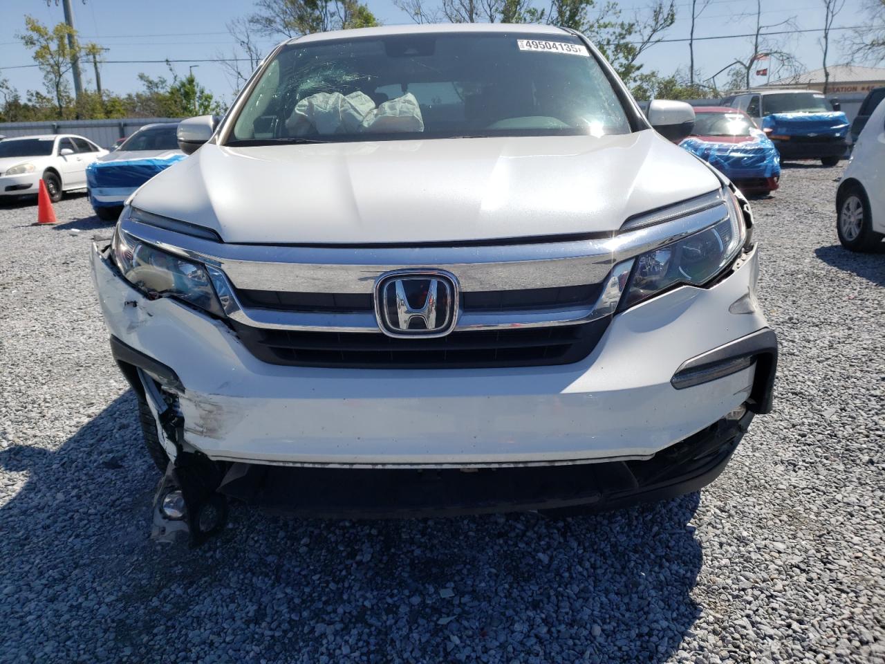 2020 Honda Pilot VIN 5FNYF5H51LB024599 Copart auction photo, front end damage thumbnail 5