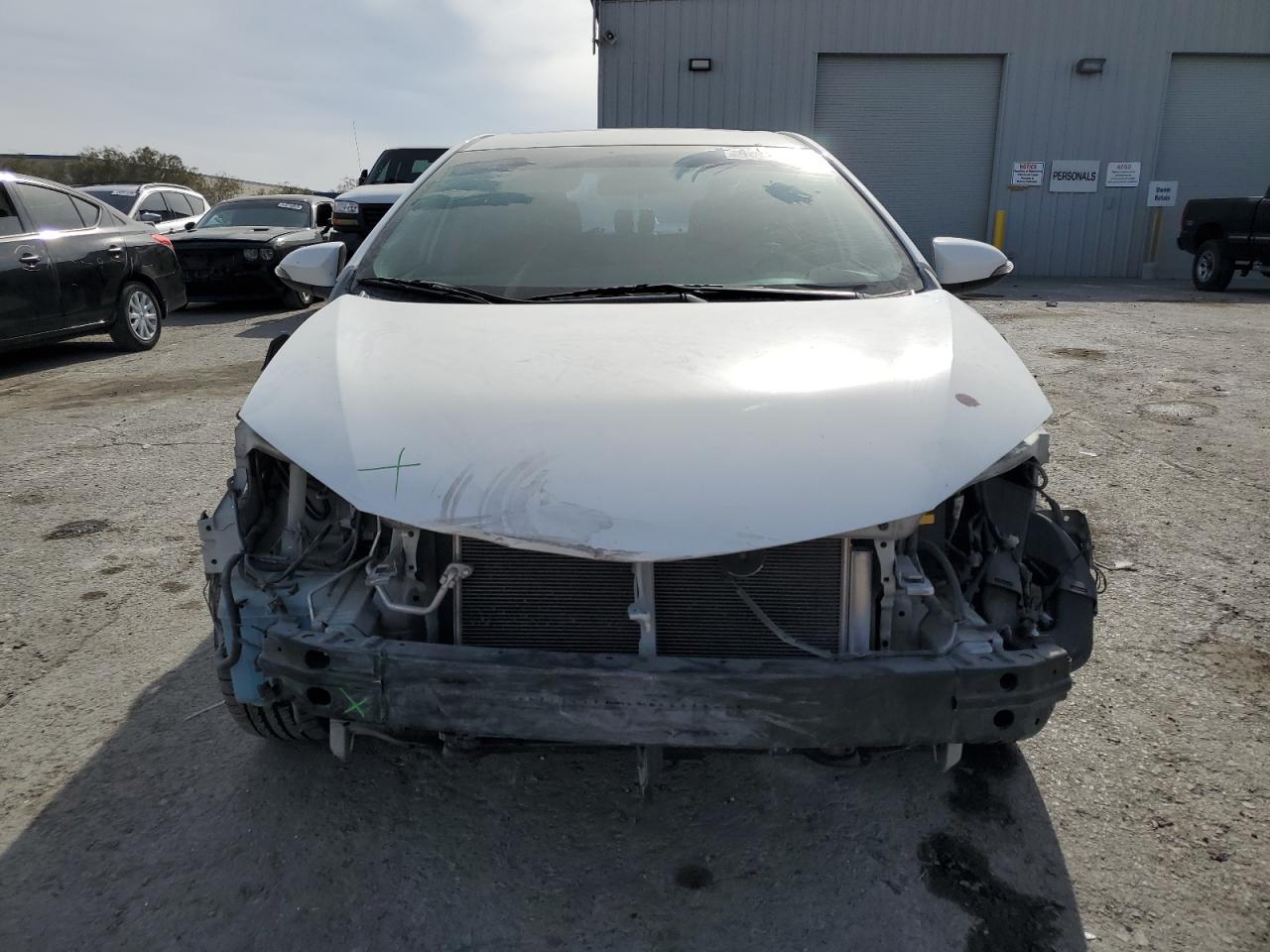 2015 Toyota Corolla VIN 5YFBURHE6FP184778 Copart auction photo, front end damage thumbnail 5