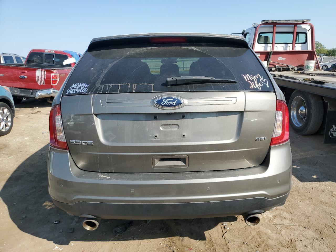 2013 Ford Edge VIN 2FMDK3JC8DBB29609 Copart auction photo, front end / side damage thumbnail 6