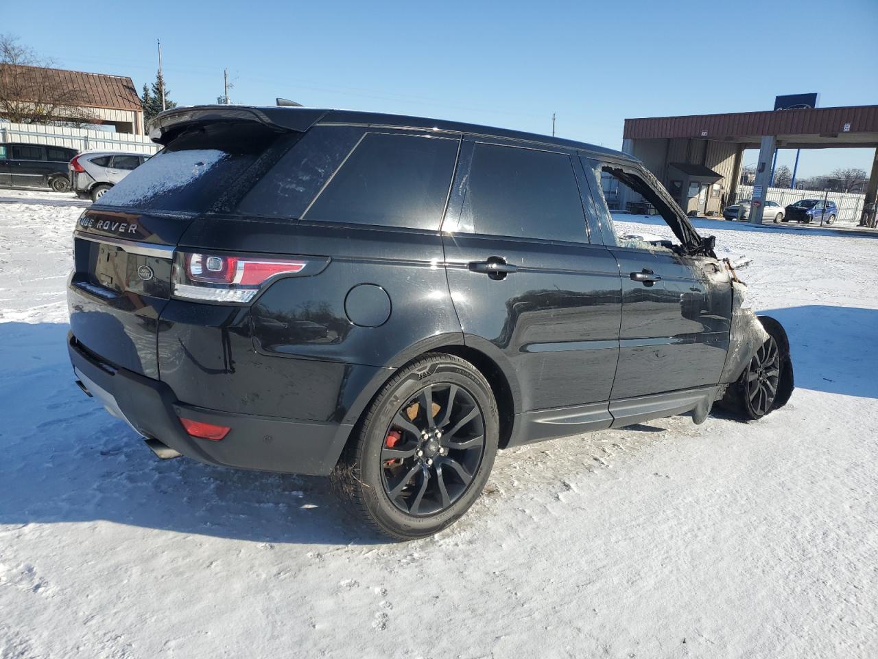 2017 Land Rover Range Rover VIN SALWR2FV8HA176033 Copart auction photo, burn damage thumbnail 3