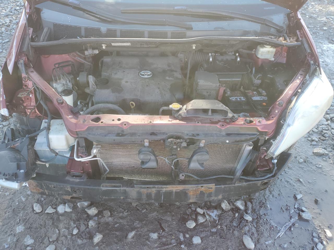 2011 Toyota Sienna VIN 5TDKK3DC8BS084500 Copart auction photo, all over damage thumbnail 13