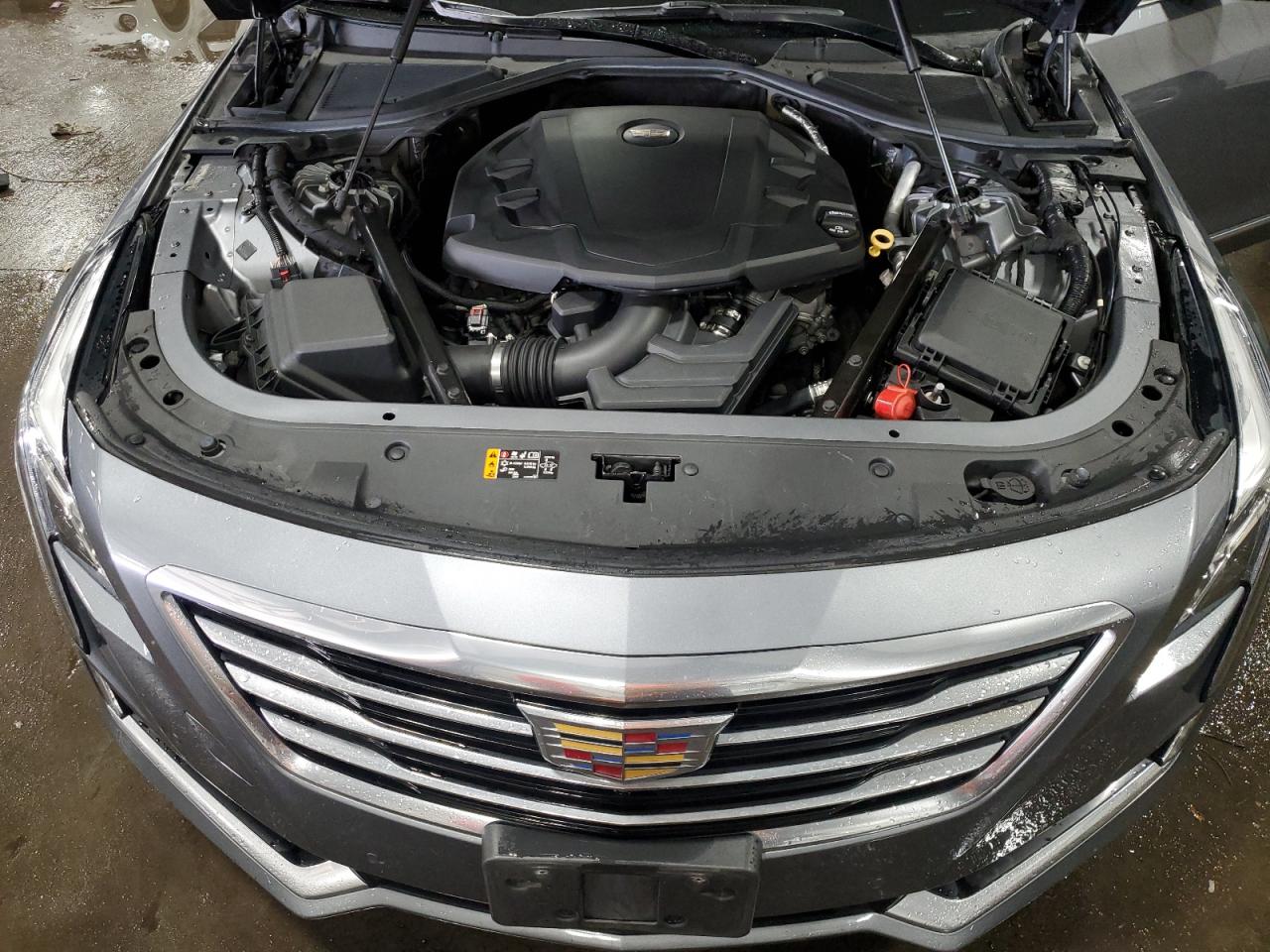 2018 Cadillac CT6 VIN 1G6KD5RS1JU158682 Copart auction photo, rear end damage thumbnail 12