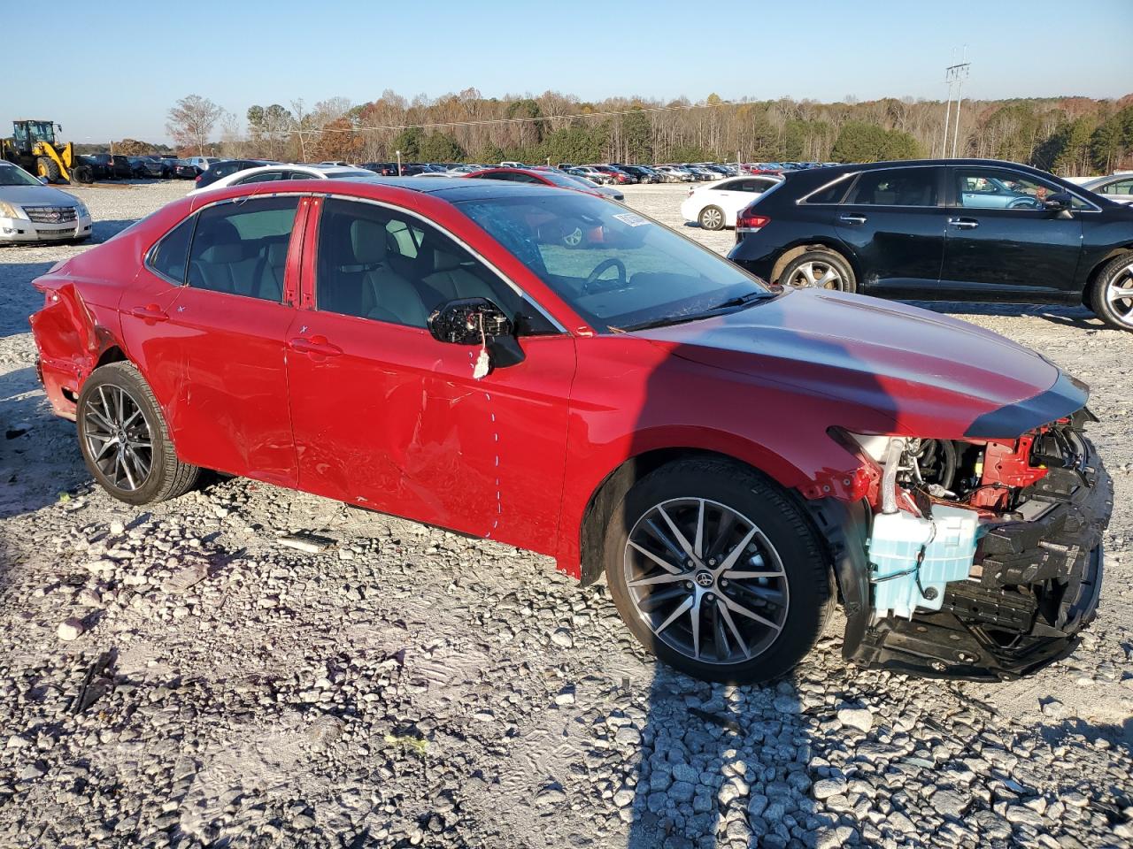 2024 Toyota Camry VIN 4T1F11AK4RU196698 Copart auction photo, all over damage thumbnail 4