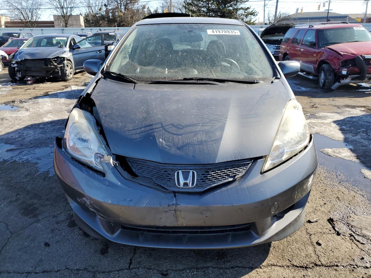 2011 Honda Fit VIN JHMGE8H51BC009661 Copart auction photo, front end damage thumbnail 5