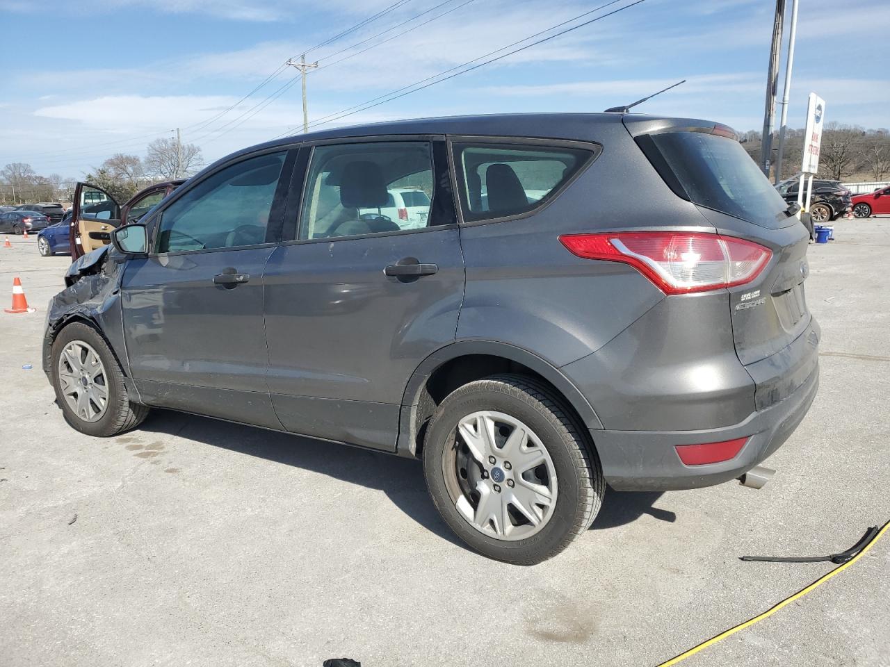 2014 Ford Escape VIN 1FMCU0F70EUA10433 Copart auction photo, front end / rear end damage thumbnail 2