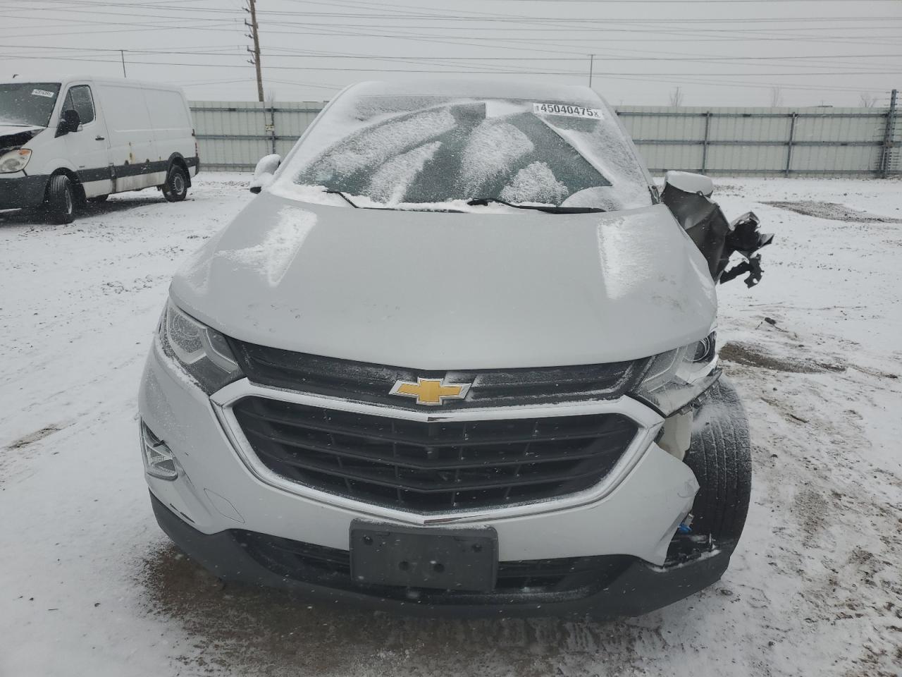2018 Chevrolet Equinox VIN 2GNAXJEV6J6343888 Copart auction photo, front end / side damage thumbnail 5