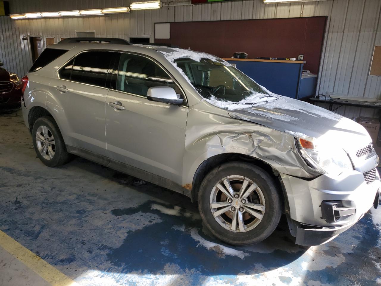2015 Chevrolet Equinox VIN 2GNFLFEK8F6169933 Copart auction photo, front end / rear end damage thumbnail 4