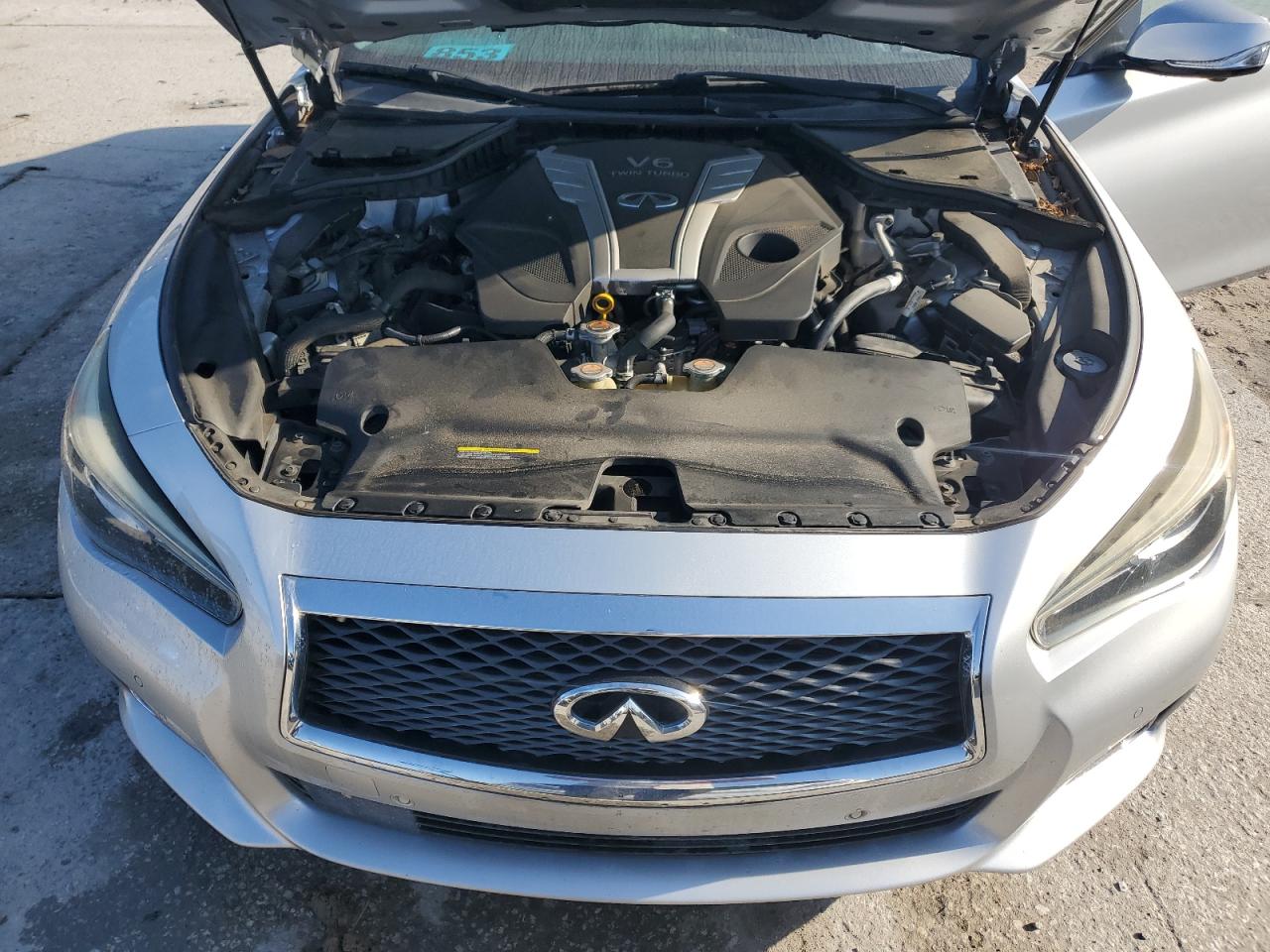 2016 Infiniti Q50 VIN JN1EV7AR0GM344253 Copart auction photo, mechanical damage thumbnail 11