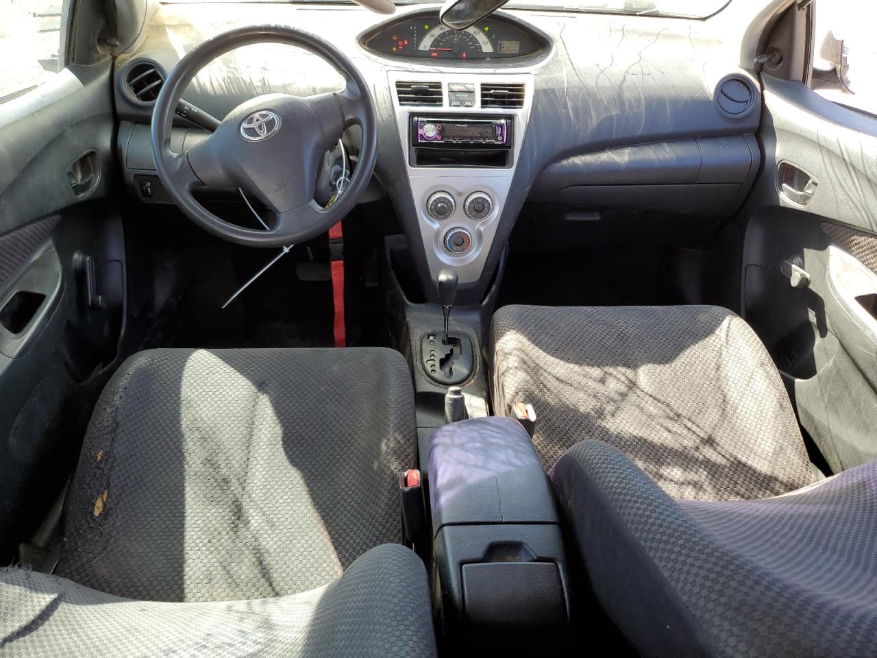 2007 Toyota Yaris VIN JTDBT923471037732 Copart auction photo, rollover / front end damage thumbnail 8