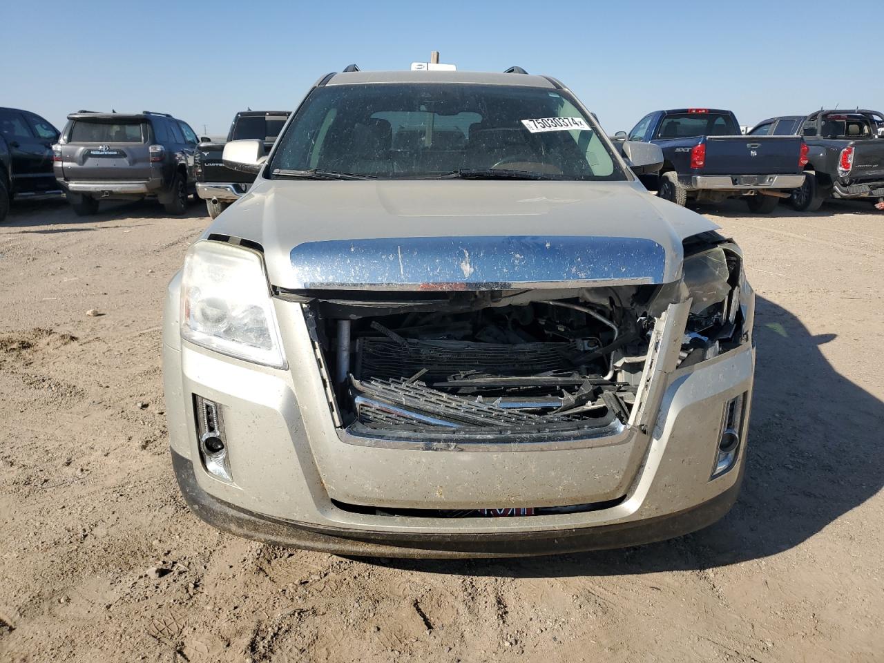 2015 GMC Terrain VIN 2GKALSEK7F6323113 Copart auction photo, front end / minor dent/scratches damage thumbnail 5