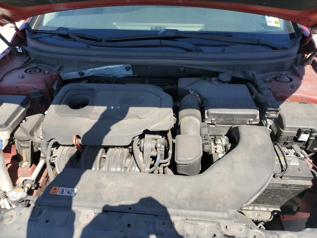 2017 Hyundai Sonata VIN 5NPE24AF3HH563245 Copart auction photo, rear end damage thumbnail 11