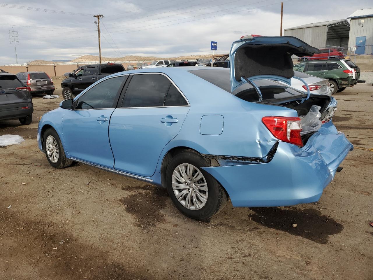 2012 Toyota Camry VIN 4T1BF1FK6CU515311 Copart auction photo, rear end damage thumbnail 2