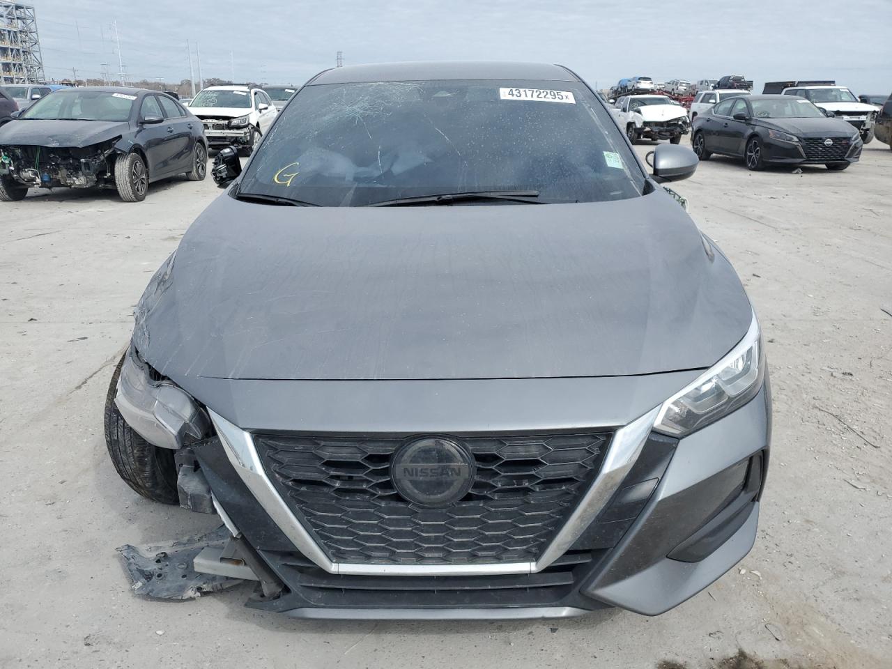 2022 Nissan Sentra VIN 3N1AB8CV9NY296799 Copart auction photo, front end damage thumbnail 5