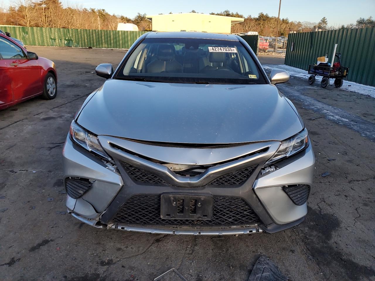 2019 Toyota Camry VIN 4T1B11HK8KU816642 Copart auction photo, rear end / minor dent/scratches damage thumbnail 5