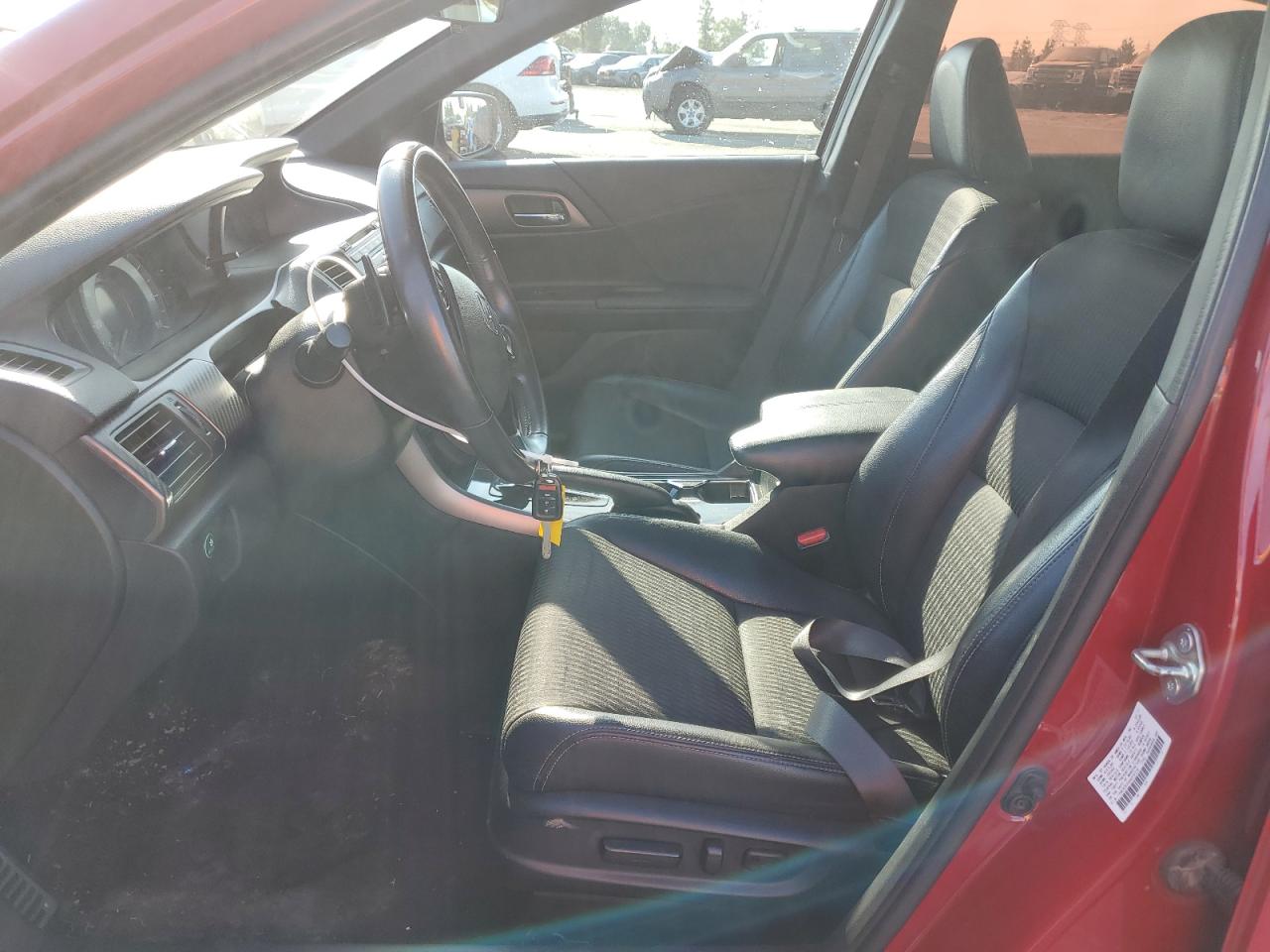 2017 Honda Accord VIN 1HGCR2F54HA236238 Copart auction photo, front end damage thumbnail 7
