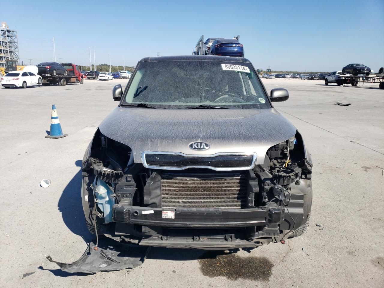 2016 KIA Soul VIN KNDJP3A51G7258573 Copart auction photo, front end / rear end damage thumbnail 5