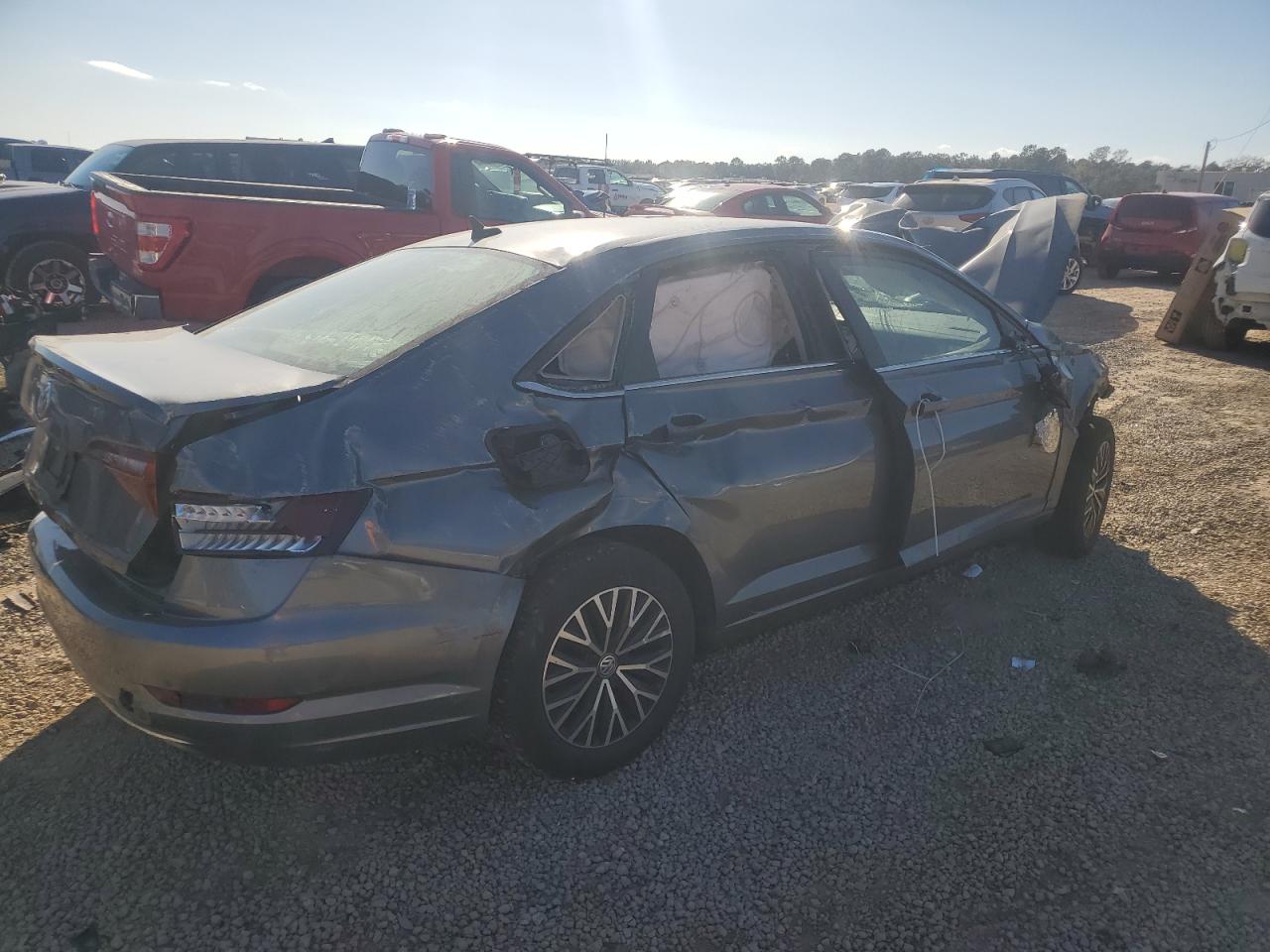 2021 Volkswagen Jetta VIN 3VWC57BU0MM019073 Copart auction photo, all over damage thumbnail 3