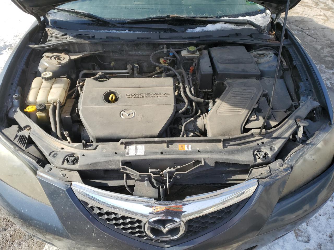 2009 Mazda 3 VIN JM1BK32GX91253915 Copart auction photo, rear end / undercarriage damage thumbnail 12