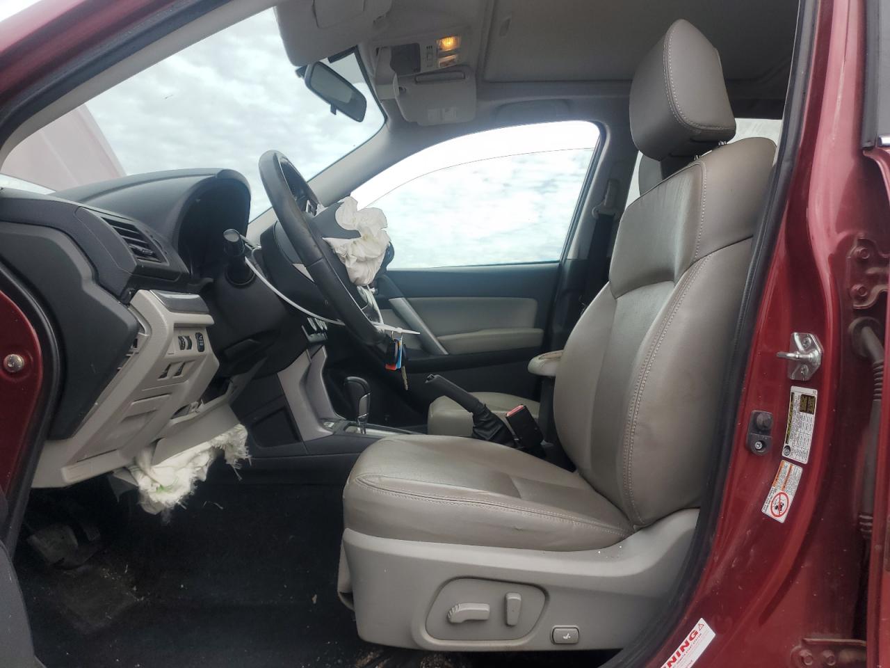 2015 Subaru Forester VIN JF2SJAKC3FH494451 Copart auction photo, front end / minor dent/scratches damage thumbnail 7