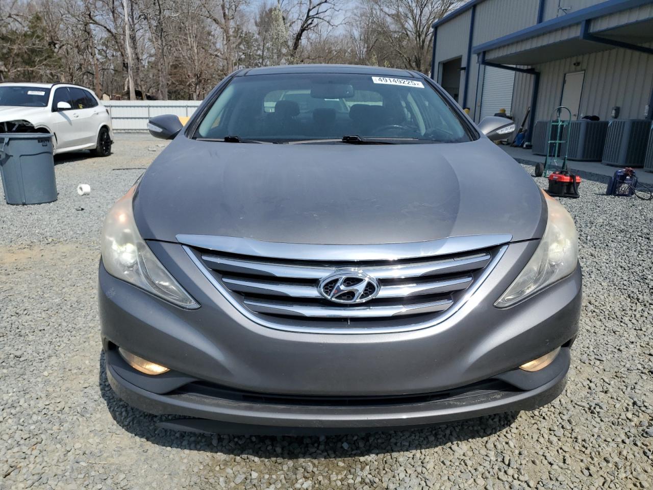 2014 Hyundai Sonata VIN 5NPEC4AC2EH833306 Copart auction photo, rear end damage thumbnail 5