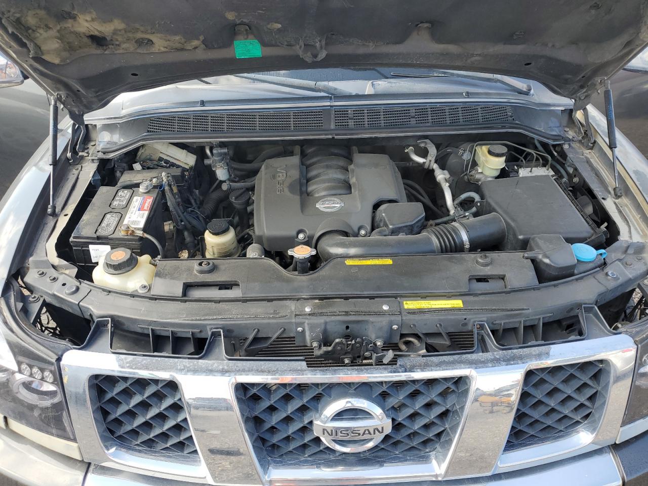 2004 Nissan Titan VIN 1N6AA06A14N518531 Copart auction photo, rear end damage thumbnail 11