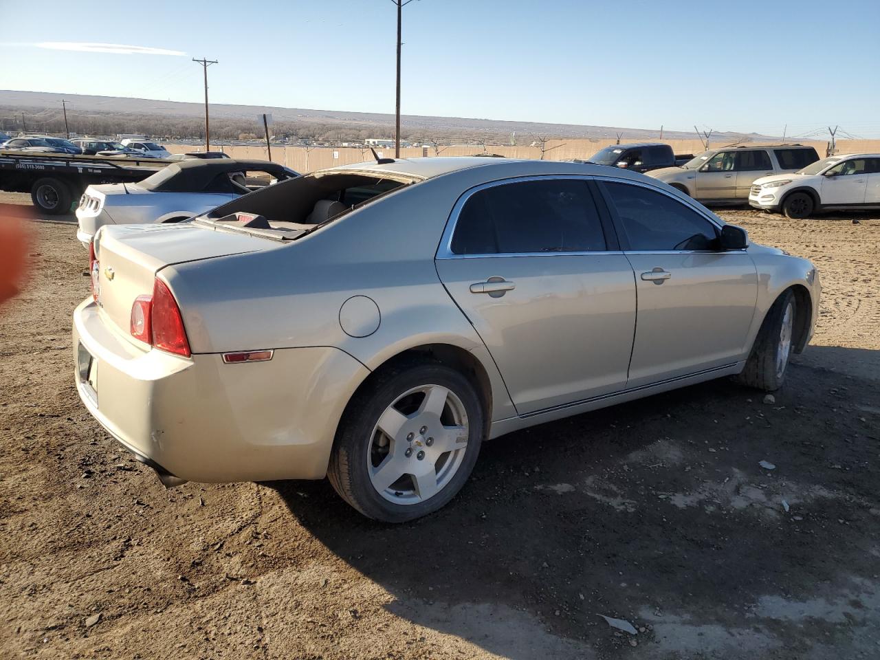 2010 Chevrolet Malibu VIN 1G1ZD5E71AF274913 Copart auction photo, side / rear end damage thumbnail 3
