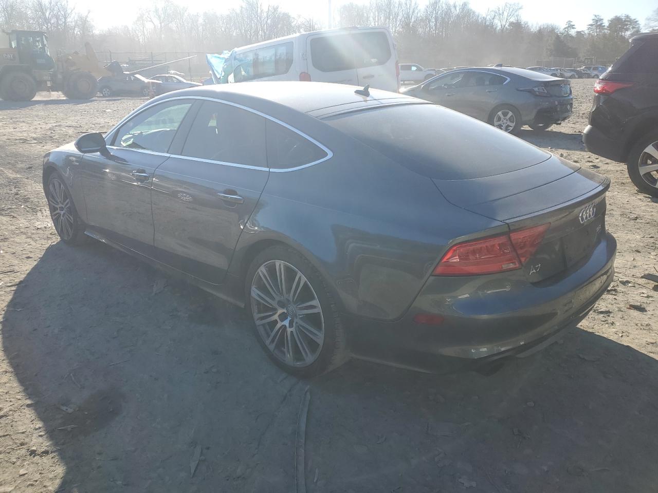 2014 Audi A7 VIN WAU2GAFC3EN111631 Copart auction photo, front end damage thumbnail 2
