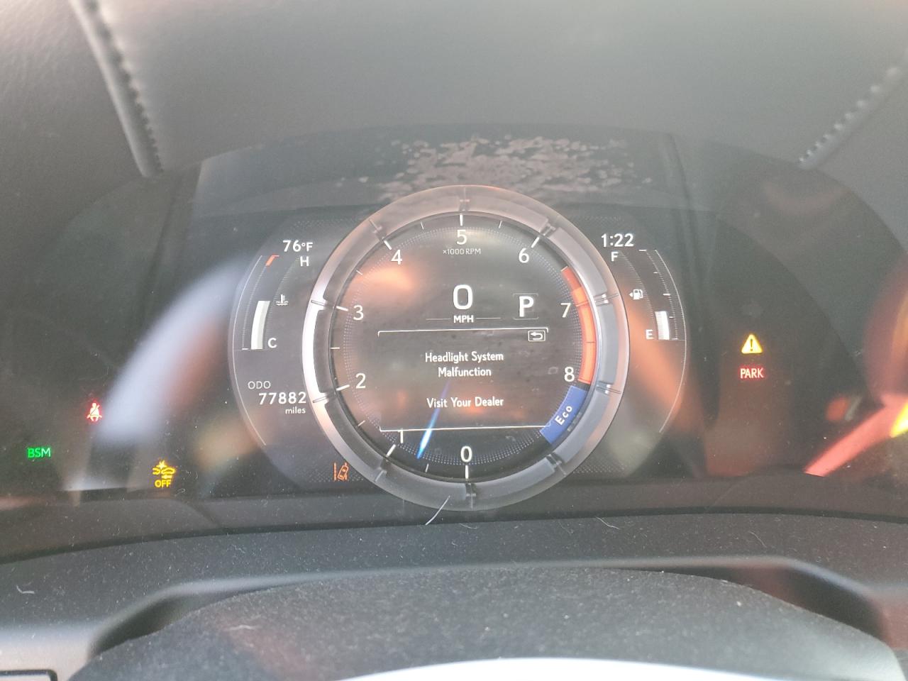 2020 Lexus ES VIN 58AGZ1B15LU078792 Copart auction photo, front end damage thumbnail 9