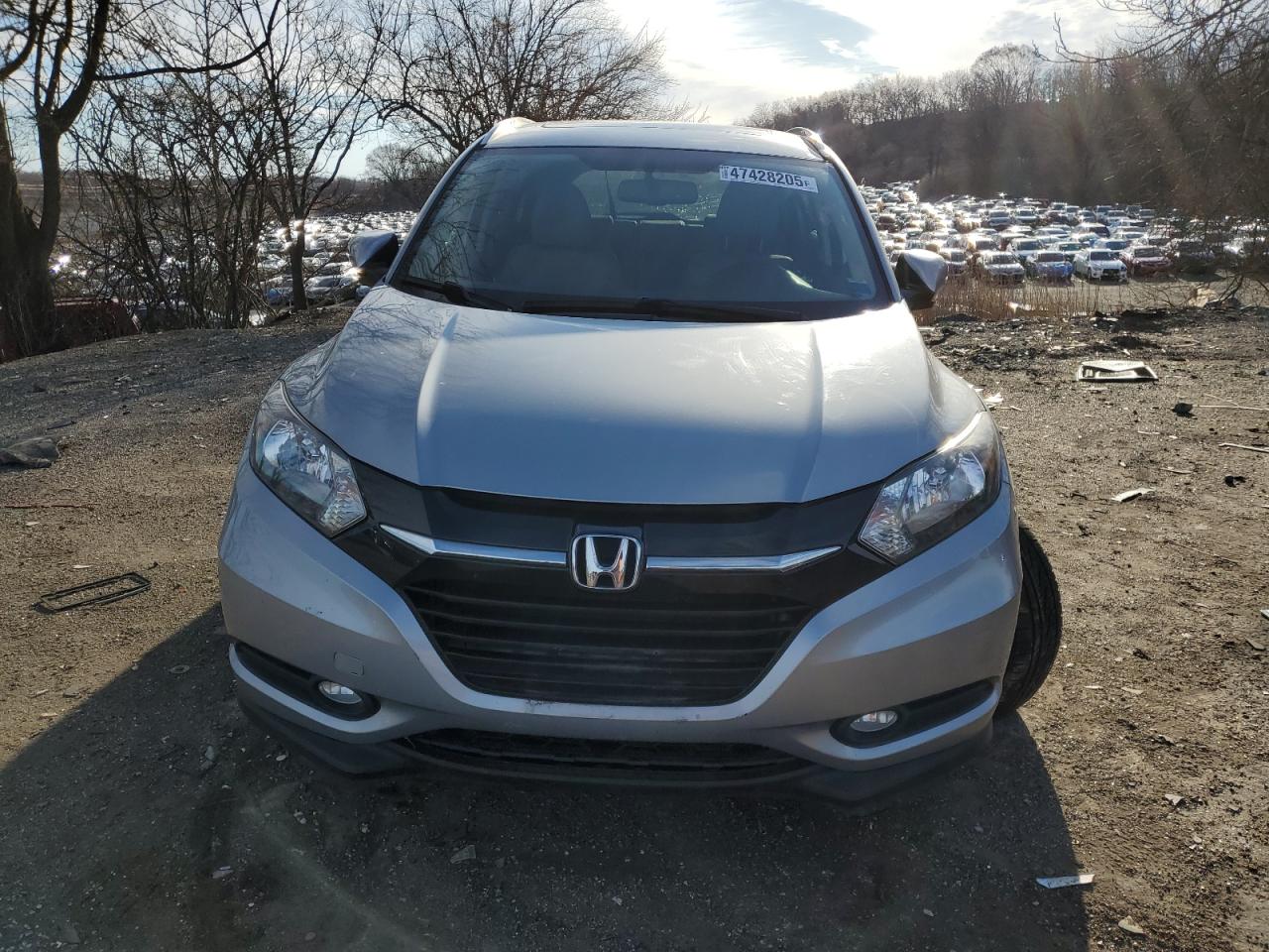 2017 Honda HR-V VIN 3CZRU6H79HM732078 Copart auction photo, front end / undercarriage damage thumbnail 5