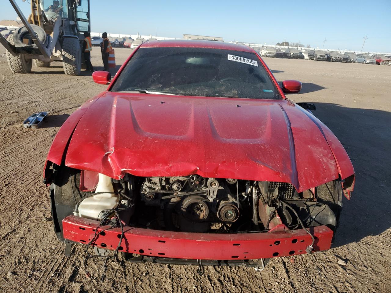 2013 Dodge Charger VIN 2C3CDXDT9DH503725 Copart auction photo, front end damage thumbnail 5