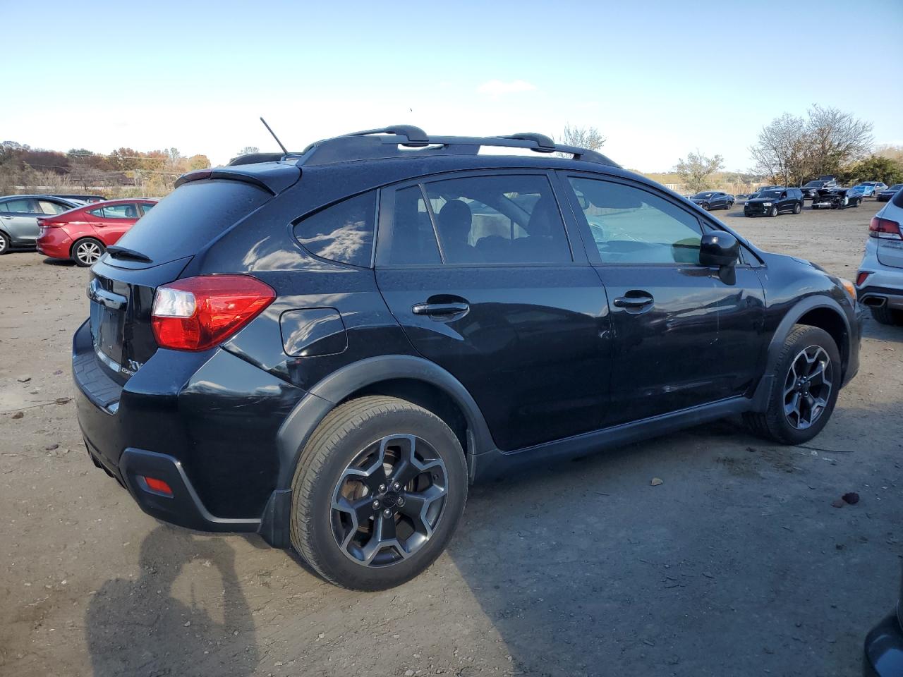 2014 Subaru XV VIN JF2GPAKC6E8307027 Copart auction photo, front end / side damage thumbnail 3