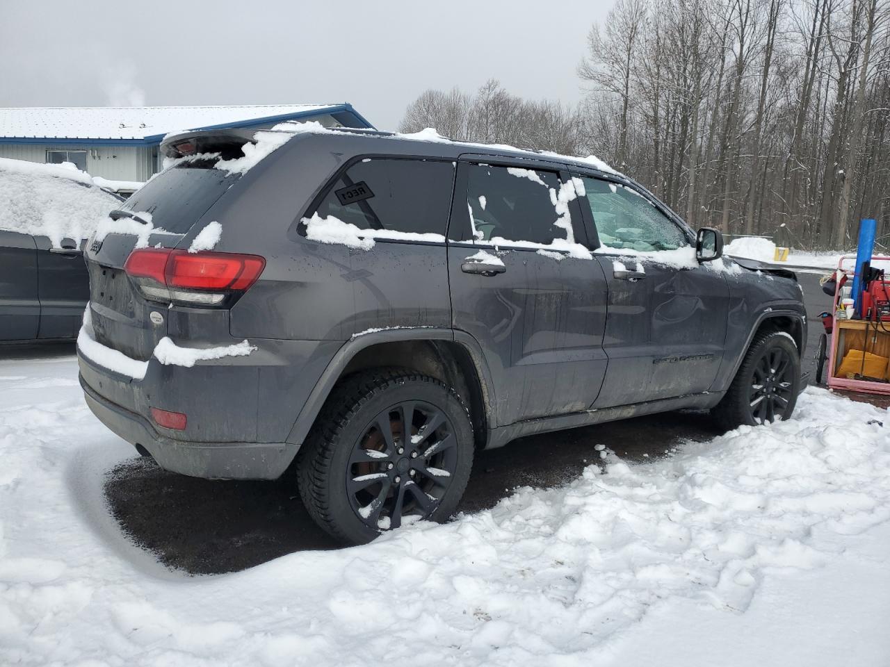 2021 Jeep Grand Cherokee VIN 1C4RJFAG9MC564530 Copart auction photo, front end / all over damage thumbnail 3