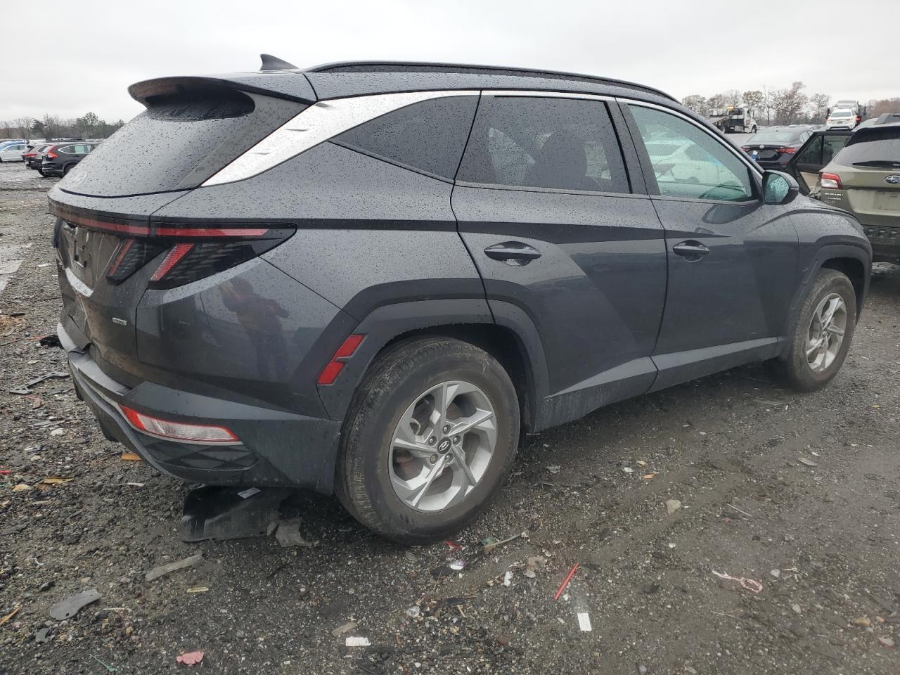 2022 Hyundai Tucson VIN 5NMJBCAE4NH032550 Copart auction photo, front end damage thumbnail 3