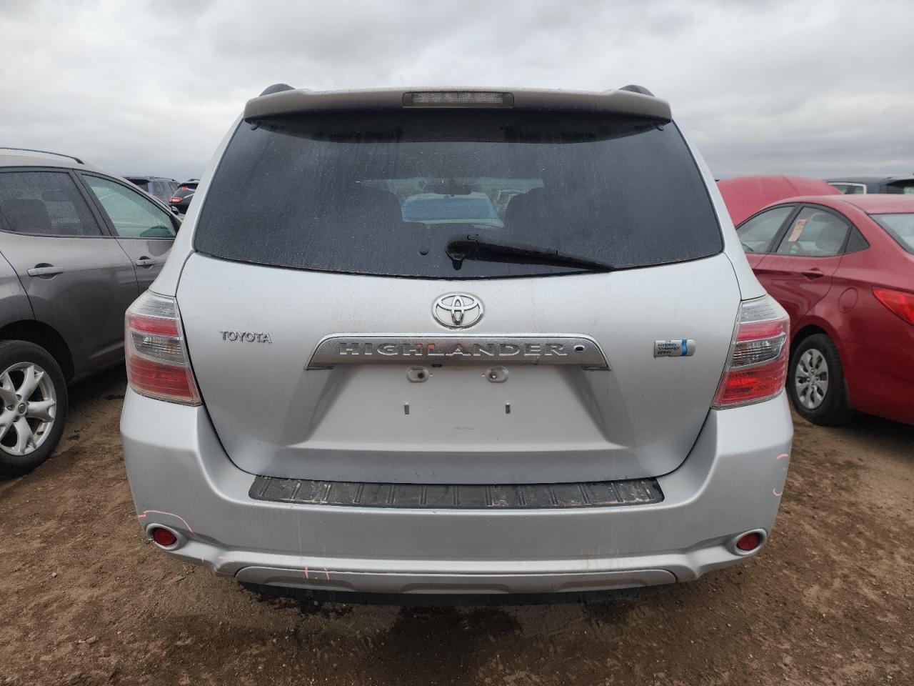 2009 Toyota Highlander VIN JTEEW41A292028673 Copart auction photo, front end / side damage thumbnail 6