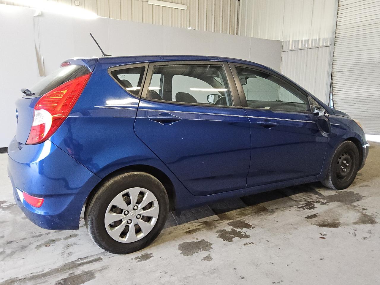 2016 Hyundai Accent VIN KMHCT5AEXGU260156 Copart auction photo, side damage thumbnail 3
