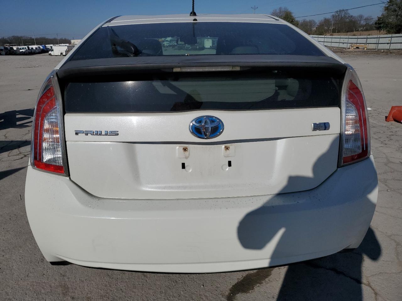 2014 Toyota Prius VIN JTDKN3DUXE1750497 Copart auction photo, front end damage thumbnail 6