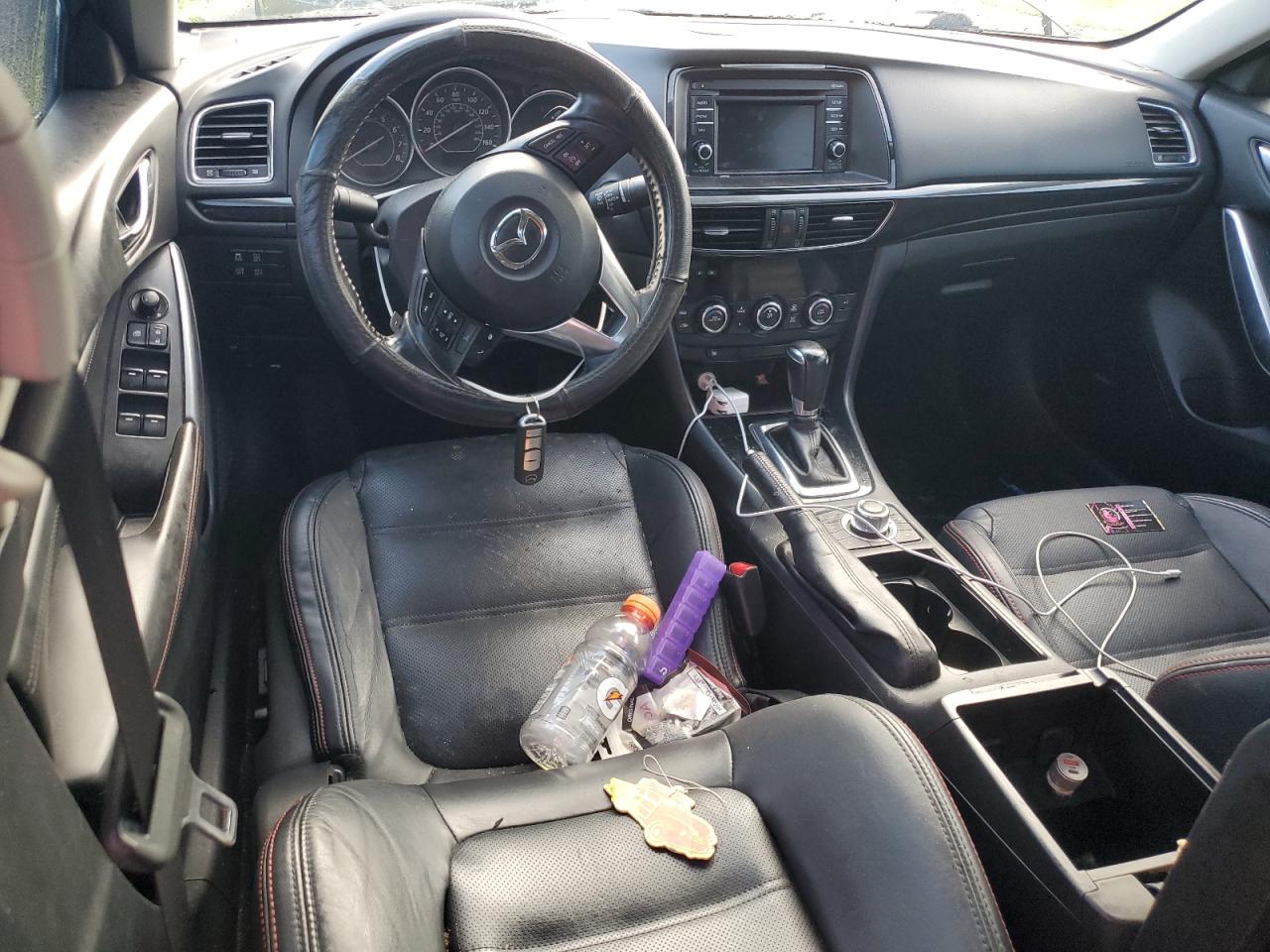 2015 Mazda 6 VIN JM1GJ1W51F1216205 Copart auction photo, water/flood / minor dent/scratches damage thumbnail 8