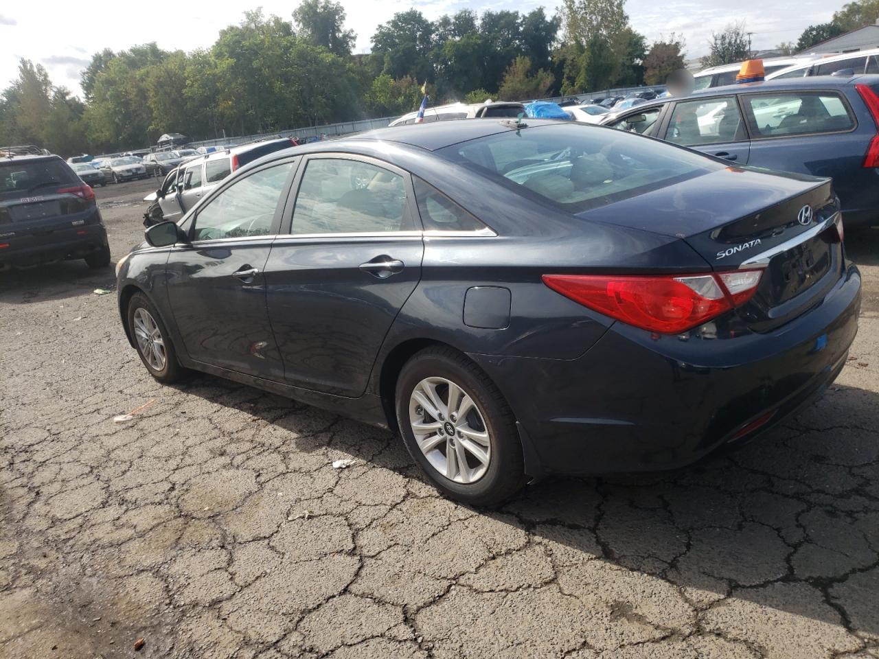 2012 Hyundai Sonata VIN 5NPEB4AC9CH440516 Copart auction photo, side damage thumbnail 2