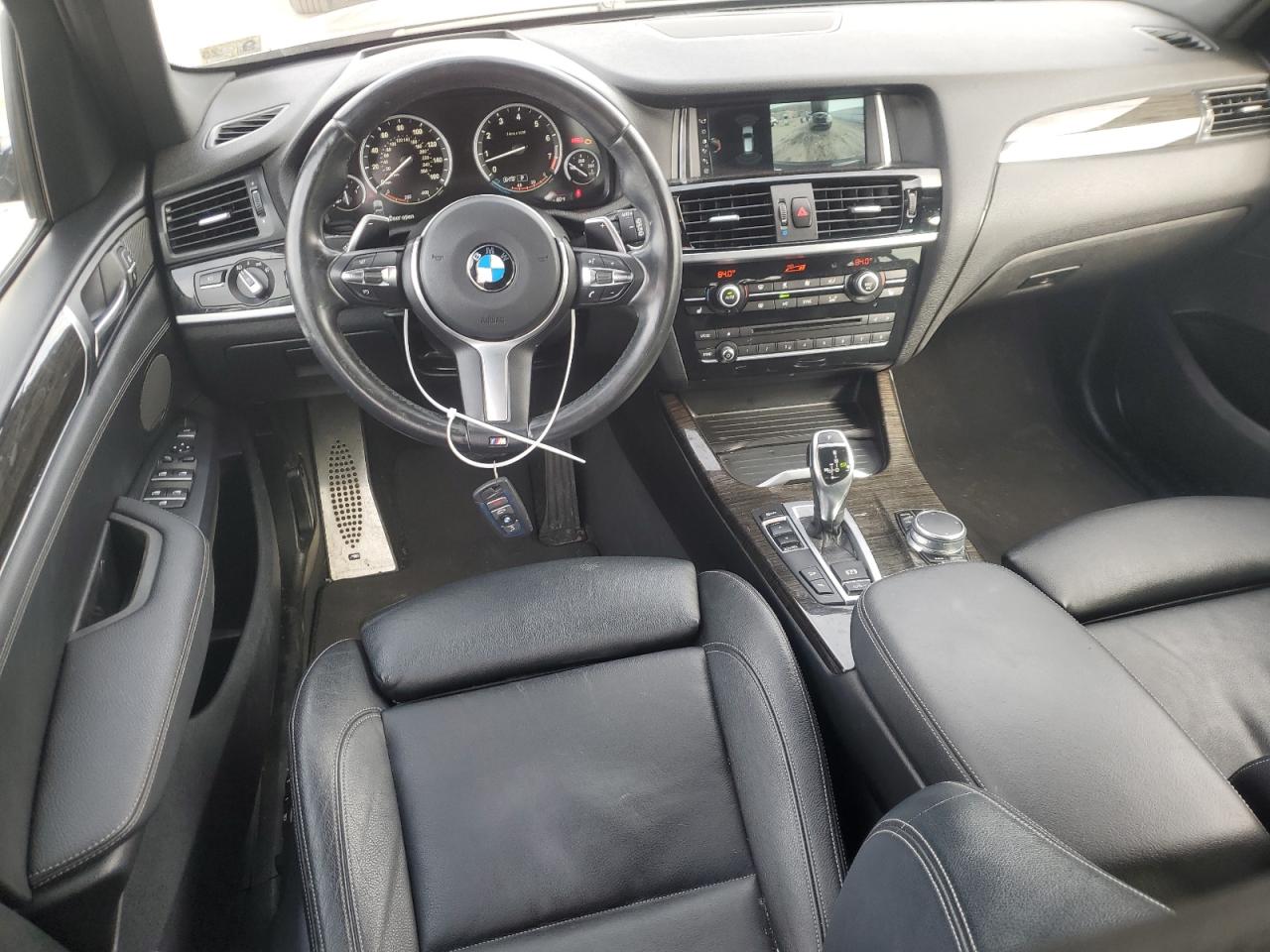 2017 BMW X3 VIN 5UXWX7C58H0S18350 Copart auction photo, front end / minor dent/scratches damage thumbnail 8