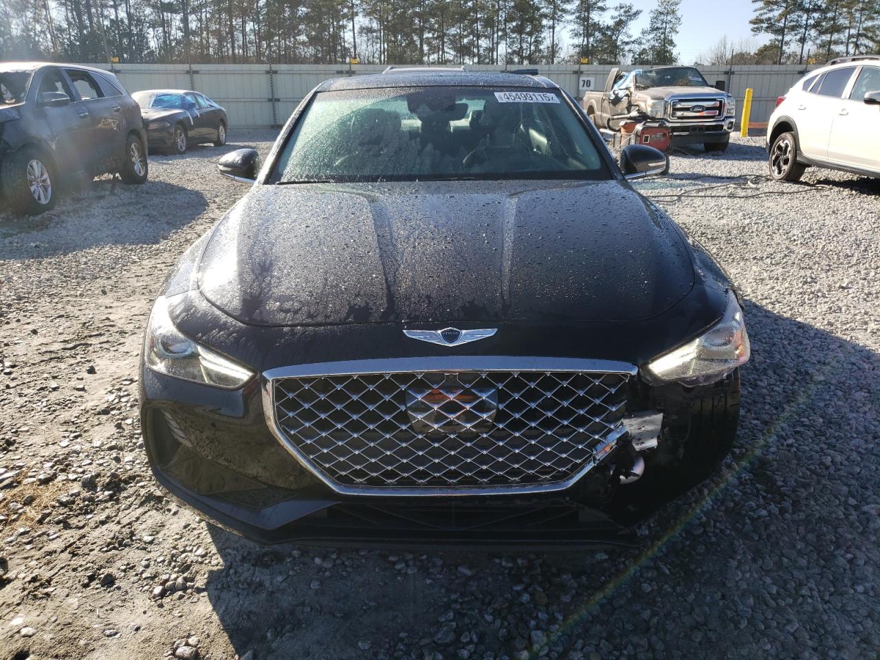 2019 Genesis G70 VIN KMTG44LA4KU016925 Copart auction photo, front end damage thumbnail 5