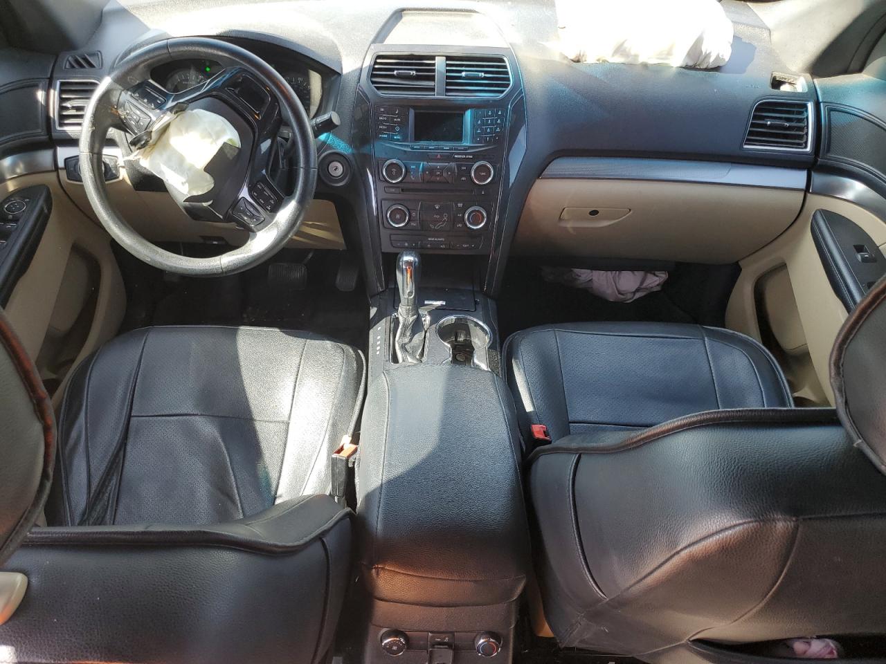2016 Ford Explorer VIN 1FM5K8B81GGA94422 Copart auction photo, front end / undercarriage damage thumbnail 8