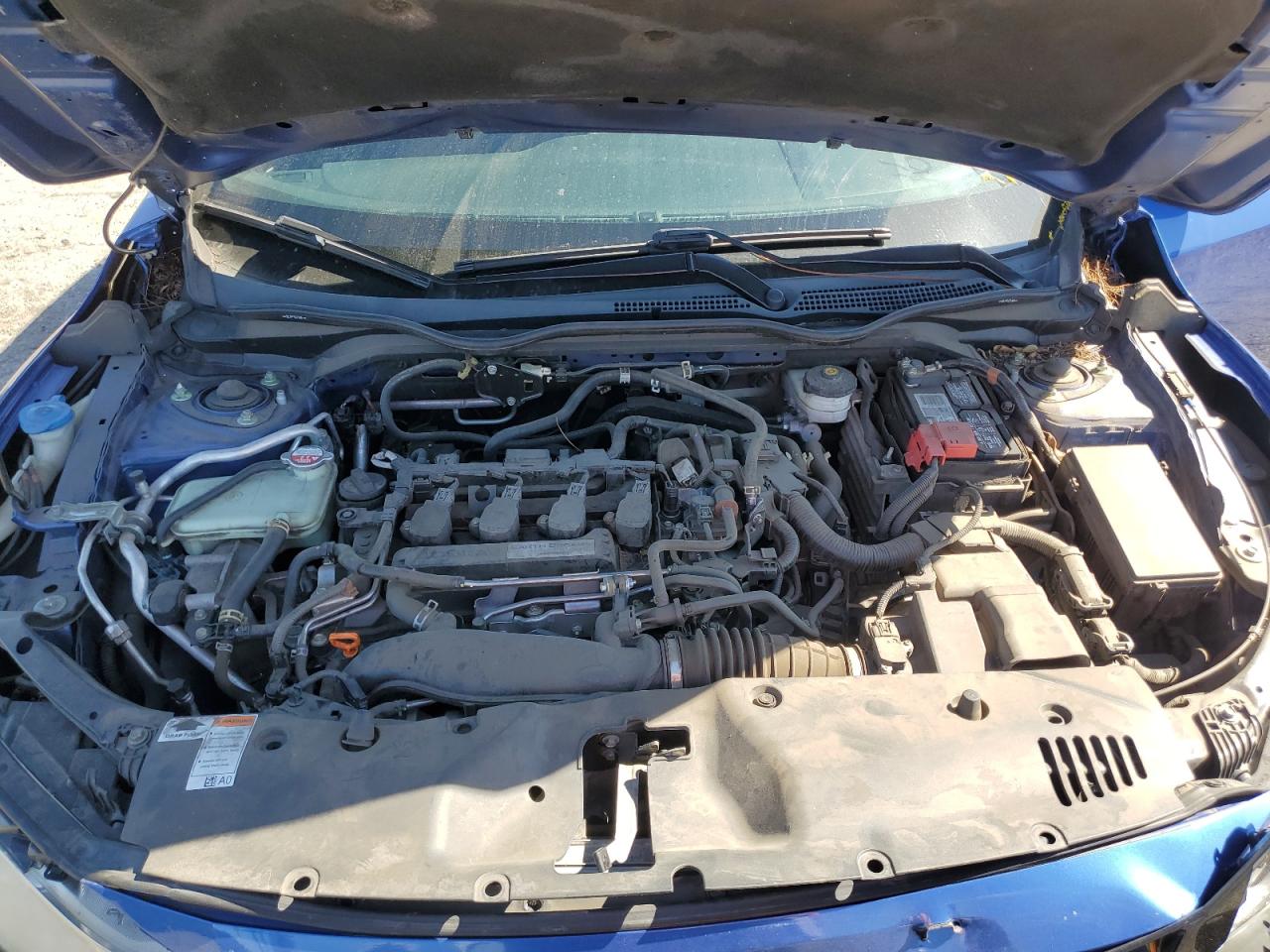 2018 Honda Civic VIN SHHFK7H46JU423123 Copart auction photo, front end / rear end damage thumbnail 11