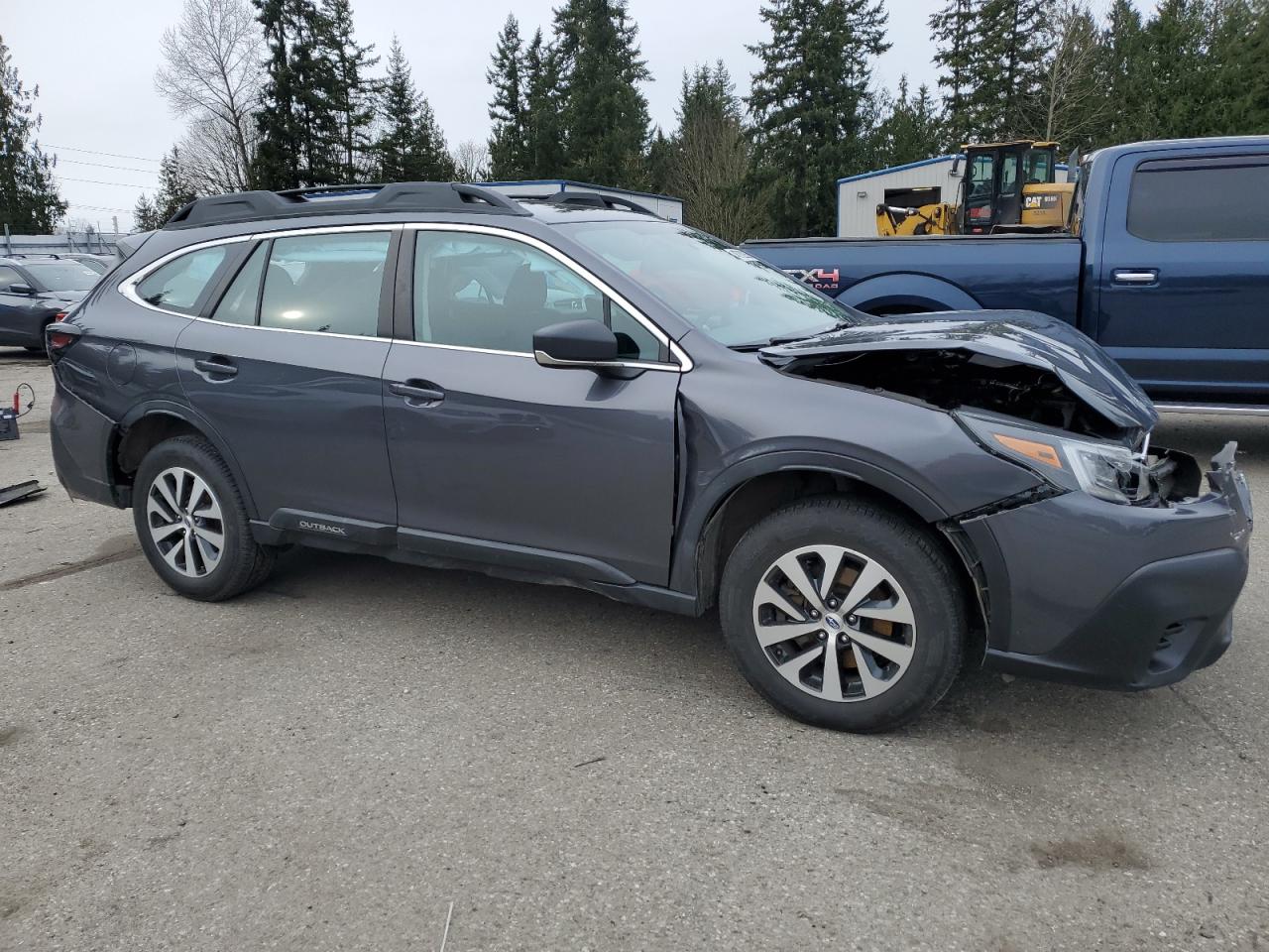 2020 Subaru Legacy VIN 4S4BTAAC8L3113417 Copart auction photo, rear end / front end damage thumbnail 4