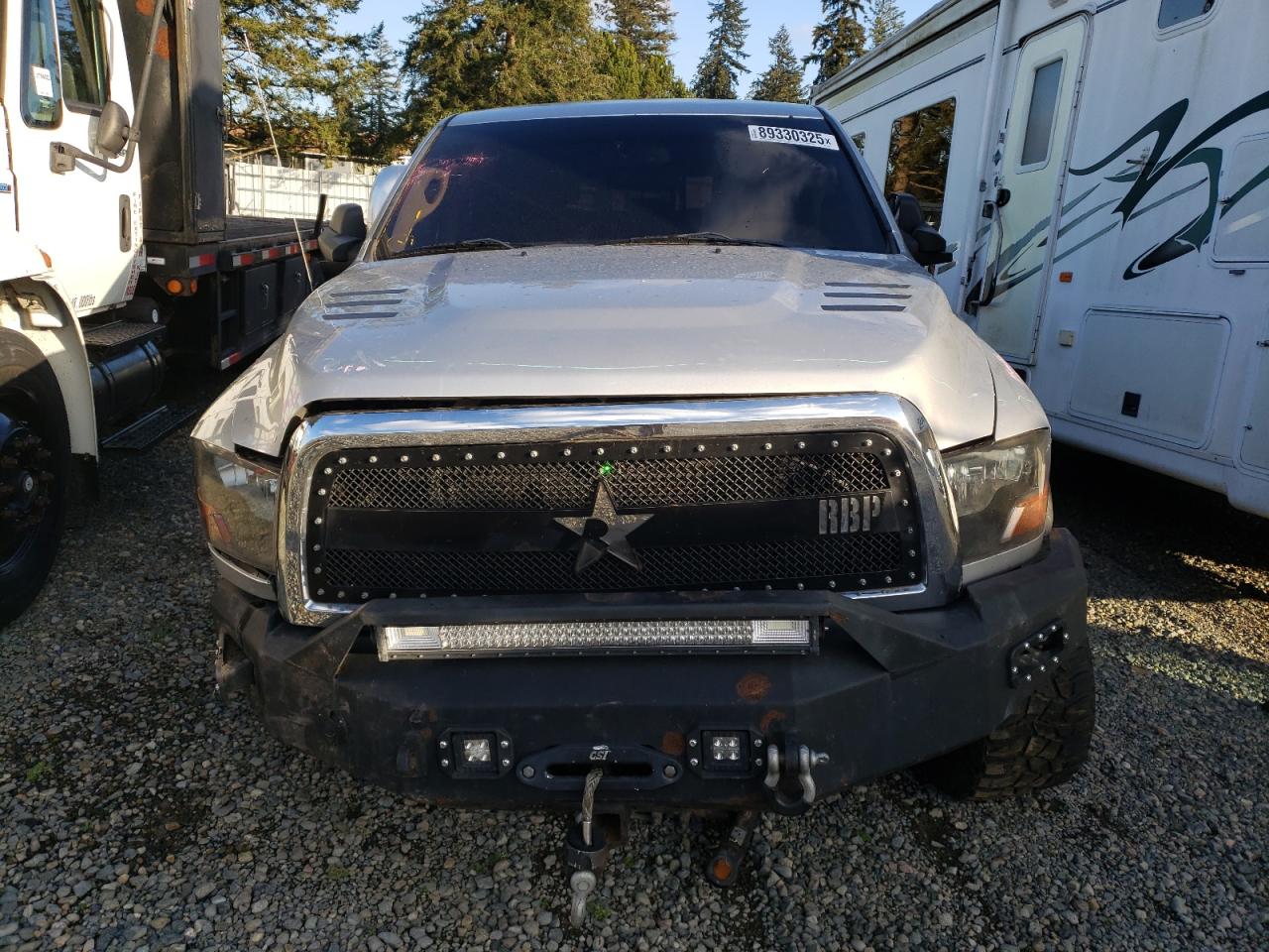 2012 Dodge RAM VIN 3C63D3DL0CG234850 Copart auction photo, undercarriage / front end damage thumbnail 5