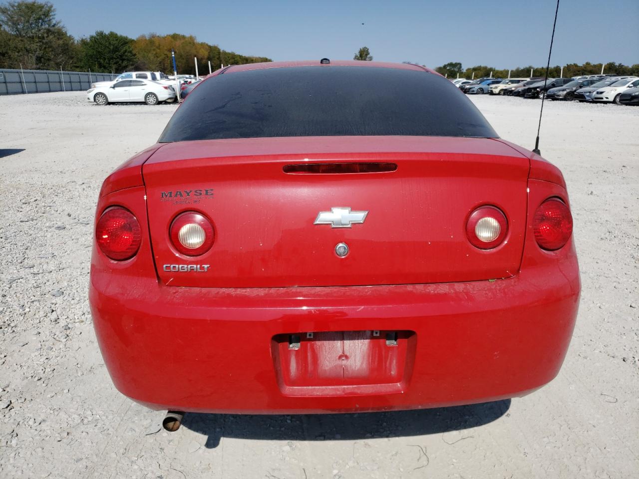 2010 Chevrolet Cobalt VIN 1G1AA1F59A7100478 Copart auction photo, front end / rear end damage thumbnail 6