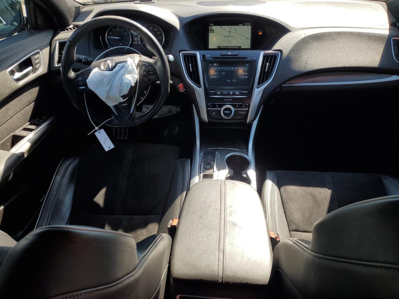 2018 Acura TLX VIN 19UUB2F65JA004027 Copart auction photo, front end damage thumbnail 8